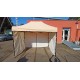 PROFI Nůžkový párty stan, prodejní stánek 2x3 m béžový